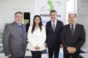 Governador Beto Richa e a Secretária da Familía e Desenvolvimento Social, Fernanda Richa, participam da Reunião com os governadores que compõem o Conselho de Desenvolvimento e Integração Sul (Codesul), José Ivo Sartori, (Rio Grande do Sul), Raimundo Colombo (Santa Catarina) e Reinaldo Azambuja, representado pela vice-governadora, Rosiane Modesto de Oliveira (Mato Grosso do Sul), no Palácio Iguaçu, em Curitiba