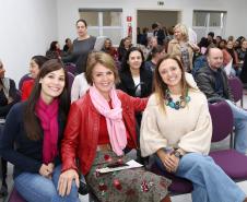 Secretária da Família e Desenvolvimento Social, Fernanda Richa, participa de encontro de gestores na Casa da Mulher Brasileira - Foto: Rogério Machado/SECS