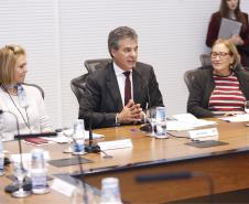 Secretária da Família e Desenvolvimento Social, Fernanda Richa, comanda a primeira reunião do Codesul em 2016 - Foto: Rogério Machado/SECS - Foto: Rogério Machado/SECS