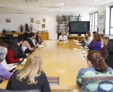 Secretária da Família e Desenvolvimento Social, Fernanda Richa, comanda a primeira reunião do Codesul em 2016 - Foto: Rogério Machado/SECS