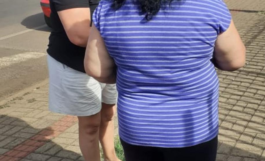 Ação realizada no dia internacional da Não-violência contra Mulheres