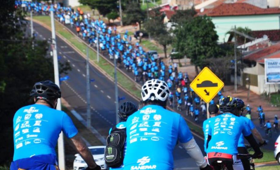 Os empregados da Companhia de Saneamento do Paraná (Sanepar) vão promover a 8ª edição do Ecobike, em Maringá. O tema deste ano é A inclusão da Bicicleta nos Planos Municipais de Mobilidade Urbana. Palestras, fóruns de discussão e passeio ciclístico estão na programação do evento, apoiado por várias instituições parceiras. Foto: Divulgação Sanepar