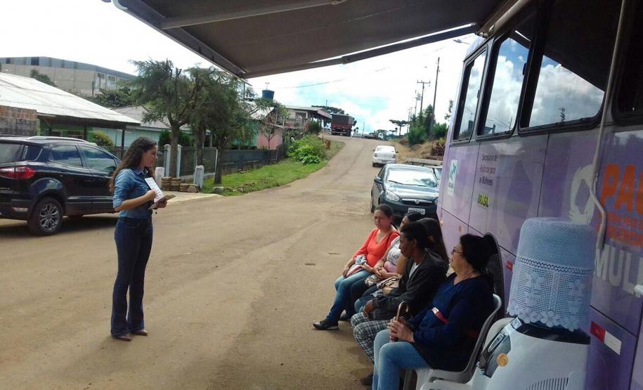 07/03/2017 - Ações nos municípios marcam Dia Internacional da Mulher Ações nos municípios marcam Dia Internacional da Mulher - Foto: Divulgação SEDS